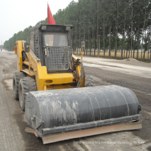 1.5m 1.8m 2.1m Wide Closed Sweeper With Bucket For Skid Steer Loader